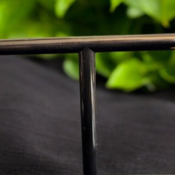 Vintage AVON Goldtone with Blue and Green Drop Stud Earrings - Picture 4 of 4